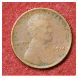 1914 D Lincoln Wheat Cent