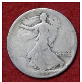 1916 Walking Liberty Silver Half