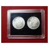 1879 S REV of 1878 & 1879 S REV of 1879 Morgans