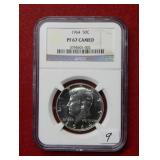 1964 Kennedy Silver Half NGC PF67 Cameo