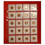 (20) Proof Lincoln Cents back to 1957
