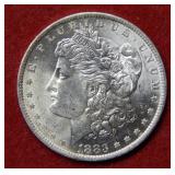1883 O Morgan Silver Dollar Coin
