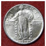 1926 D Standing Liberty Silver Quarter