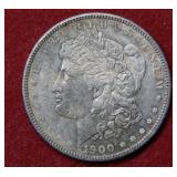 1900 Morgan Silver Dollar Coin