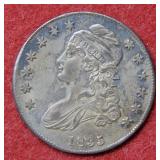 1835 Bust Silver Half