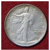 1916 Walking Liberty Silver Half Dollar