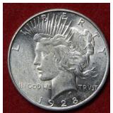 1928 S Peace Silver Dollar