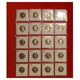 (20) Proof Washington Quarters back to 1968