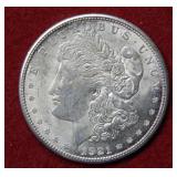1921 S Morgan Silver Dollar