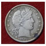 1903 Barber Silver Half