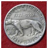 1927 Vermont Silver Comm Half