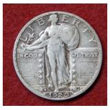 1929 S Standing Liberty Silver Quarter