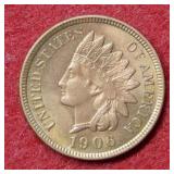 1906 Indian Head Cent - red