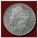 1896 Morgan Silver Dollar Coin