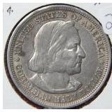 1893 US Columbian Expo Silver Commemorative Half