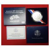2007 Jamestown 400th Anniv UNC Silver Dollar