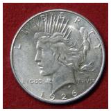 1926 S Peace Silver Dollar Coin