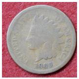 1869 Indian Head Cent