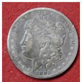 1893 CC Morgan Silver Dollar Coin