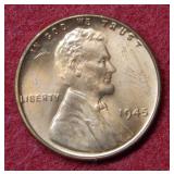 1945 Lincoln Wheat Cent