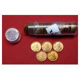 1942 P & 1944 D Roll of Lincoln Cents high grade