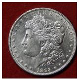 1893 Morgan Silver Dollar Coin