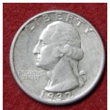 1932 D Washington Silver Quarter
