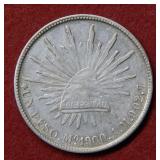 1900 Mexico Silver Libertad Peso