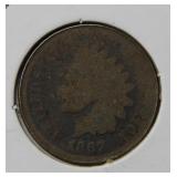 1867 Indian Head Cent