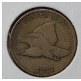 1857 Flying Eagle Cent