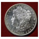 1881 S Morgan Silver Dollar Coin