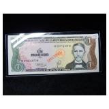 1978 Dominica Peso Specimen note