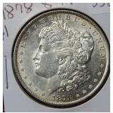 1878 Morgan Silver Dollar with 8 Tail Feathers