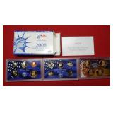 2008 US Proof Set with Presidential Dollars