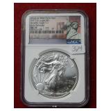 2021(W) Silver Eagle Type I  NGCMS70 early release