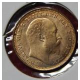 1902 Great Britain 1/3 Farthing