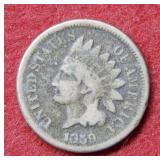 1859 Indian Head Cent - First Year