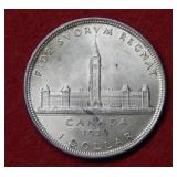 1939 Canada Silver Dollar Coin