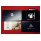 1994 Proof  US Capital Silver Dollar