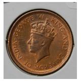 1937 Ceylon Half Cent