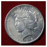 1925 S Peace Silver Dollar***
