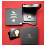 2016 W Mercury Gold Dime