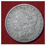 1883 CC Morgan Silver Dollar Coin
