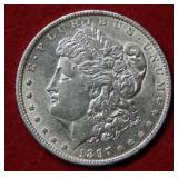 1897 O Morgan Silver Dollar Coin