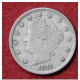 1911 Liberty Head Nickel