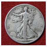 1920 Walking Liberty Silver Half Dollar
