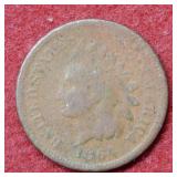 1864 L Indian Head Cent
