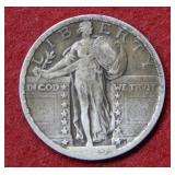 1919 Standing Liberty Silver Quarter