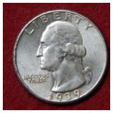 1939 Washington Silver Quarter