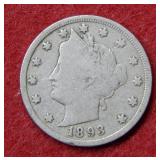 1893 Liberty Head Nickel